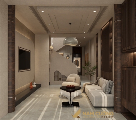 Thiết kế nhà phố phong cách: Wabi Sabi