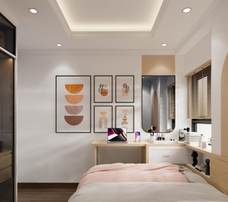 Hoàn thiệt nội thất căn hộ Riverside Quận 7