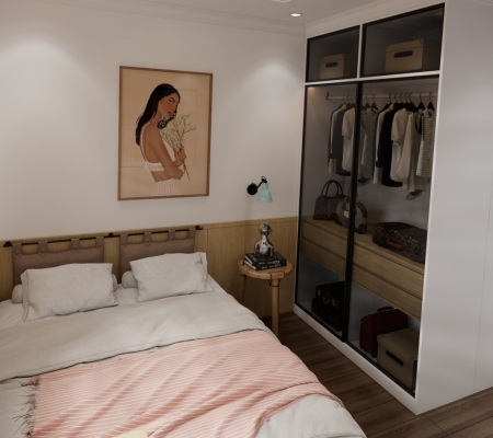 Hoàn thiệt nội thất căn hộ Riverside Quận 7