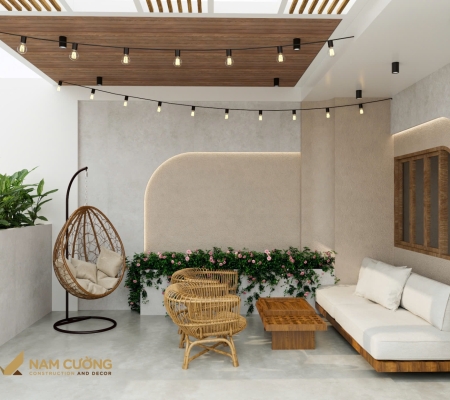 Thiết kế nhà phố phong cách: Wabi Sabi