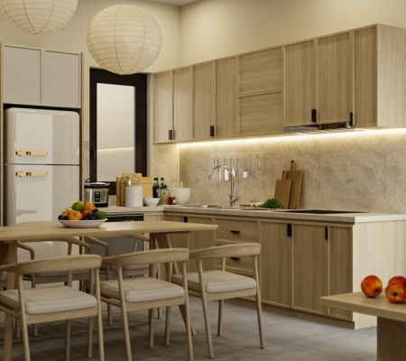 Thiết kế thi công theo phong cách Japandi