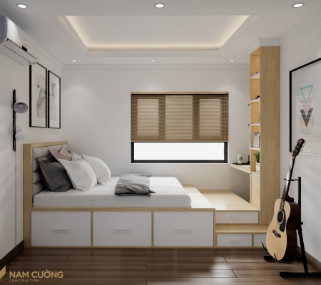 Hoàn thiệt nội thất căn hộ Riverside Quận 7